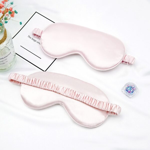 Eye Mask For Sleeping With Elastic Strap Shading Blindfold(baby Pink)