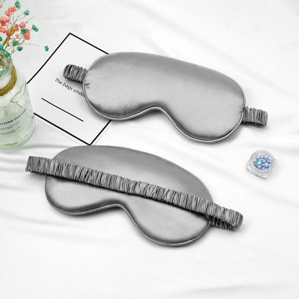 Eye Mask For Sleeping With Elastic Strap Shading Blindfold(grey)