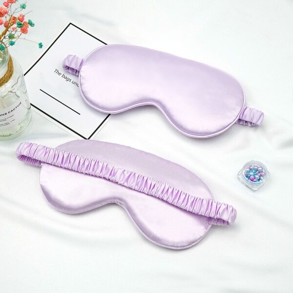 Eye Mask For Sleeping With Elastic Strap Shading Blindfold(l Purple)