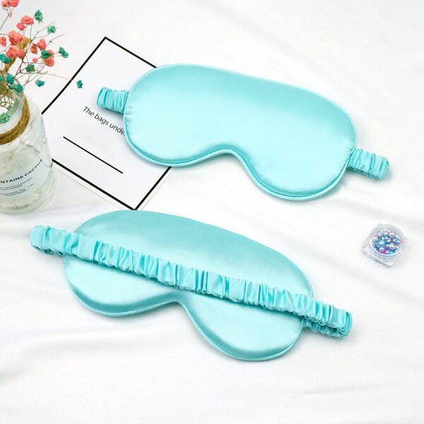 Eye Mask For Sleeping With Elastic Strap Shading Blindfold(mint Green)