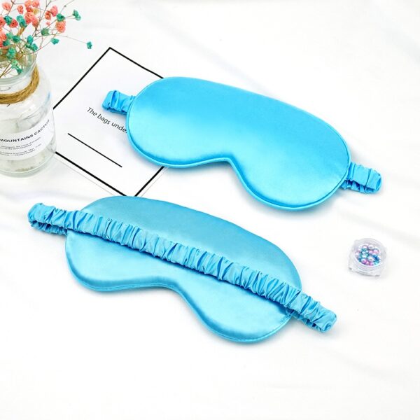 Eye Mask For Sleeping With Elastic Strap Shading Blindfold(turquoise)