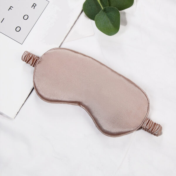 Eye Mask For Sleeping With Elastic Strap Shading Blindfold(coffee)