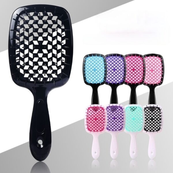 Hair Brush Wet & Dry Vented Detangling Hair Brush For Curly Hair 02