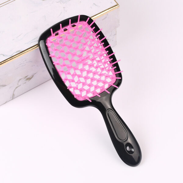 Hair Brush Wet & Dry Vented Detangling Hair Brush For Curly Hair(b08)