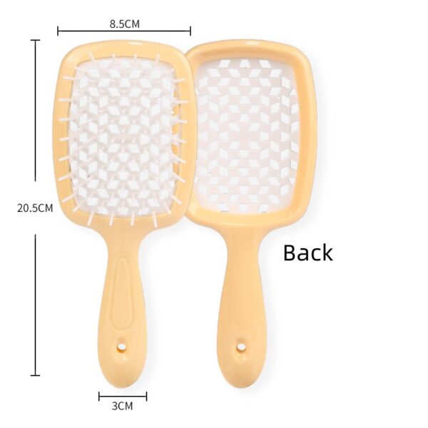 Hair Brush Wet & Dry Vented Detangling Hair Brush For Curly Hair(c10)