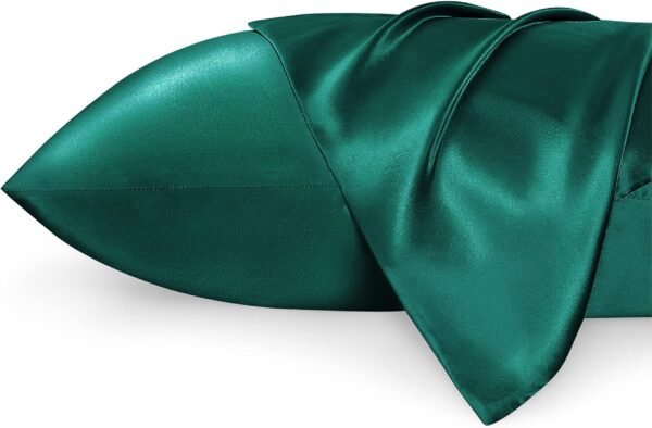 Satin Pillow Case 2 Pack(green)