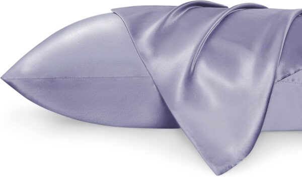 Satin Pillow Case 2 Pack(icelandic Blue)