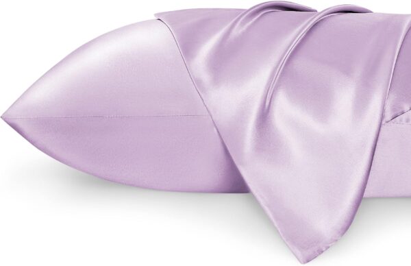 Satin Pillow Case 2 Pack(lavender)