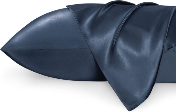 Satin Pillow Case 2 Pack(mood Indigo)