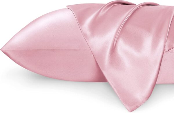 Satin Pillow Case 2 Pack(pink)