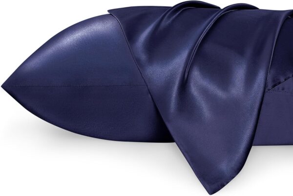 Satin Pillow Case 2 Pack(royal Blue)