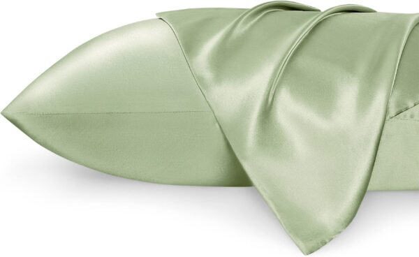 Satin Pillow Case 2 Pack(sage)