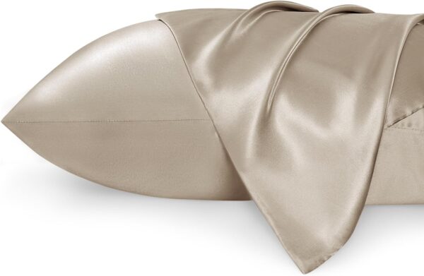 Satin Pillow Case 2 Pack(taupe)