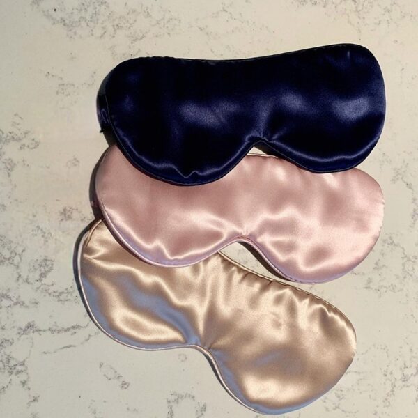 100% Natural Silk Sleep Mask With Elastic Band 03