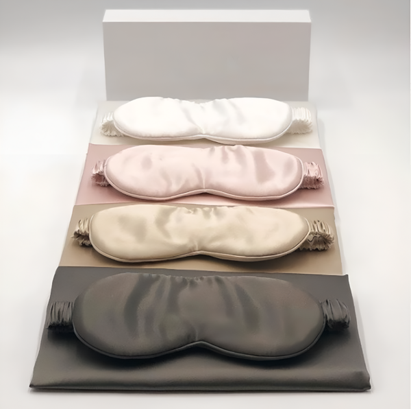 100% Natural Silk Sleep Mask With Elastic Band 05