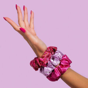 Mulberry Silk Scrunchies For Hair 01