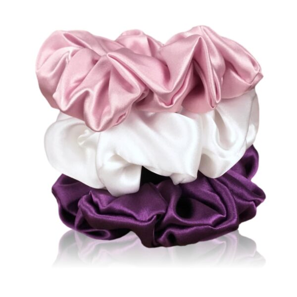 Mulberry Silk Scrunchies For Hair 05