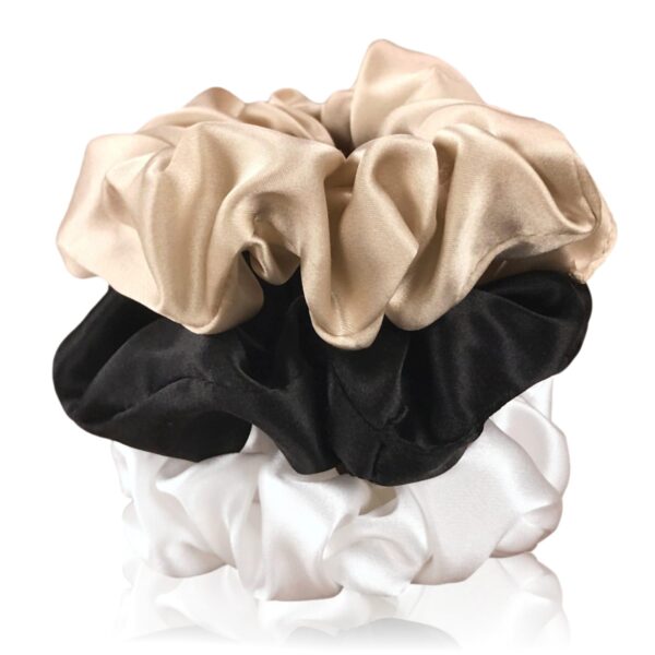 Mulberry Silk Scrunchies For Hair 08